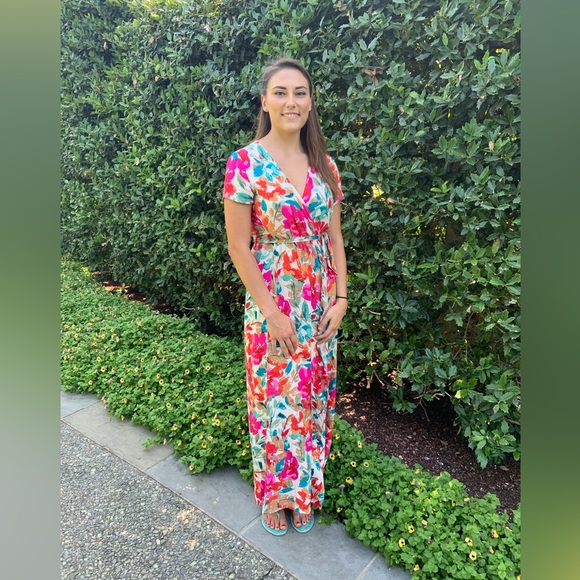 Colorful Maxi Dress - Picture 5 of 8